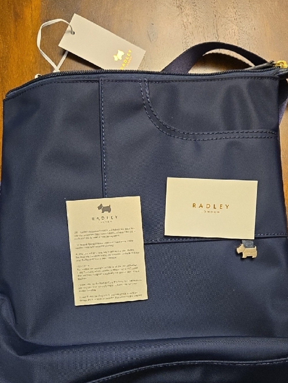 Radley London Womens Blue Backpack - Picture 8 of 16